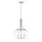 Z-Lite Joliet 3 Light Pendant, Brushed Nickel & Clear 473P16-BN - alternate 4